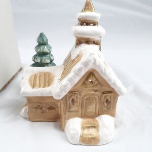 Candle Concepts Ceramic Church Votive Holder
